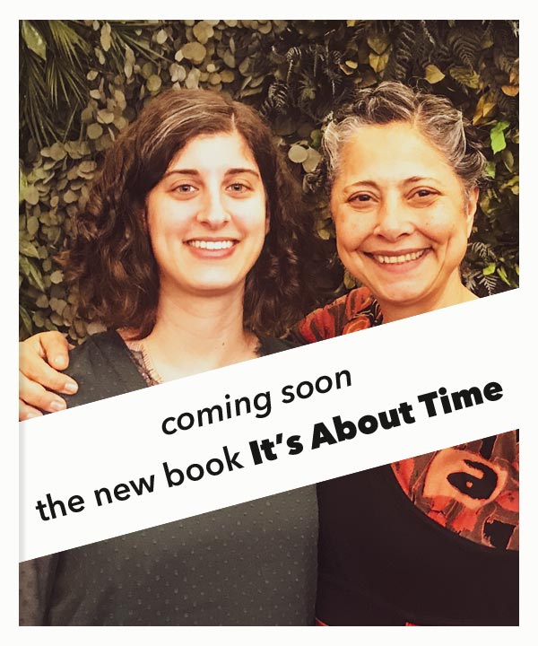 Coming soon, the new book It's About Time by Maha Alusi and Yasmine Genena